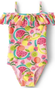 Gymboree 6 Girls Swim Splish Splash Watermelon Fruit Swimsuit NWT Bathingsuit - Picture 1 of 2