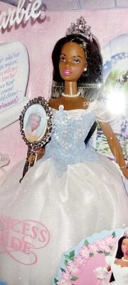 Barbie Princess Bride 2001 #28252 afroamericana  - Immagine 1 di 4