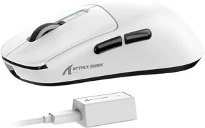 ATTACK SHARK R6 39g Superlight Wireless Gaming Mouse, PixArt PAW3950MAX 42K DPI - Picture 1 of 27