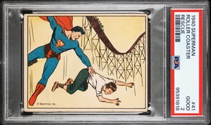 1940 SUPERMAN #41 ROLLER COASTER RESCUE PSA 2 GOOD SET BREAK SINGLES - Picture 1 of 2
