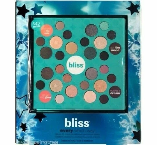 BLISS Every Which Way Deluxe 28 Shade Blockbuster Eyeshadow Palette, New in Box - Image 1 of 1