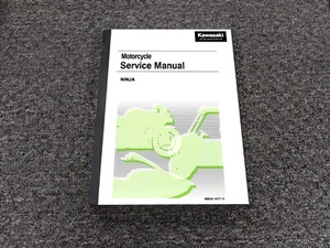 2009 Kawasaki Ninja Motorcycle ZX-6R Shop Service Repair Manual 99924-1417-11 - Picture 1 of 1