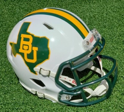 BAYLOR BEARS CONCEPT FOOTBALL MINI HELMET - Image 1 of 2