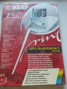 BASF 100 Copy Transparency Color A4 Transparencias Fotocopiadora Nueva - Bild 1 von 4