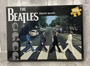 The BEATLES JIGSAW Puzzle 1000 Pieces Abbey Road Album Cover New and Sealed - Picture 1 of 5