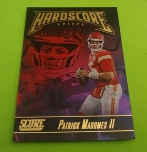 2023 Score Football Patrick Mahomes Hardscore SSP #1 Kansas City Chiefs RARE! 🔥 - Picture 1 of 2