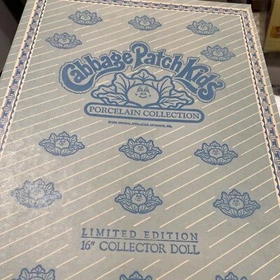 Muñeca Cabbage Patch de porcelana edición limitada vintage 1985 Foto 1 de 4