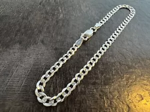 Bracciale GRUMETTA argento 925 braccialetto regalo uomo donna 18/18,5cm Italy - Foto 1 di 8