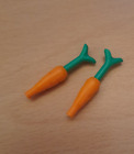 Lego 2 x Carrot minifigure veg food