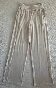 Pantalón Lululemon Buceo Tiro Medio Pierna Ancha Talla 2 Cordón Terciopelo en Riverstone Pierna Ancha - Imagen 1 de 13