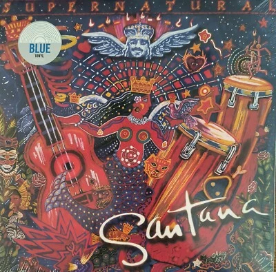 Santana - Supernatural - 2 LP - Blue Vinyl - Brand New/Sealed Vinyl - Image 1 of 4