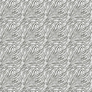 Baby Safari African Animals Zebra Print White/Black 24677-10 Cotton Fabric 1/2YD - Picture 1 of 1