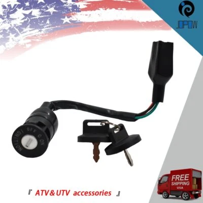 Ignition Switch Key for Polaris Outlaw 50 2008-2019 / Outlaw 90 2007-2014 2016 - Image 1 of 4
