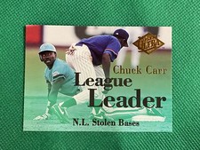 1994 Ultra League Leaders #8 Chuck Carr Florida Marlins