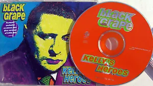 BLACK GRAPE CD Kelly's Heroes 4 Track REMIXES and Little Bob exclusive LIVE Mint - Picture 1 of 6
