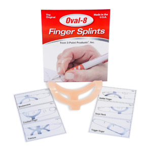 3-Point Products Oval-8 Finger Splint - Size 10