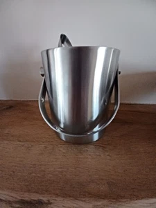 Stellar small Stainless Steel Insulated Ice Bucket with tongs no lid - Picture 1 of 8