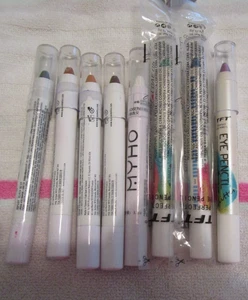 Nuovo lotto trucco NYX Jumbo matita occhi x 4 matite MYHO TFT glitter occhi stick x 3 - Foto 1 di 3
