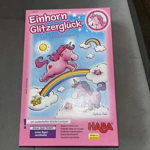 HABA 300123 Einhorn Glitzerglück Der Wolkenschatz Würfelspiel Kinderspiel - Bild 1 von 4