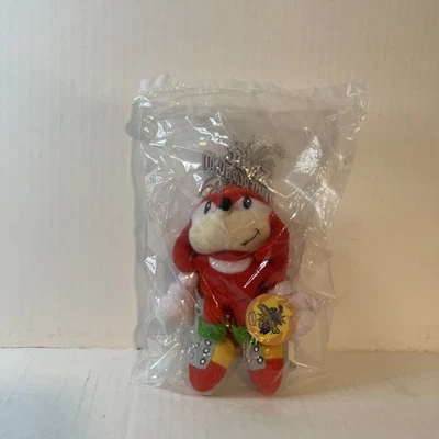 Vintage 2000 Dennys Sonic Hedgehog Underground Plush W/Tags - Knuckles - SEALED - Image 1 of 3