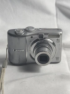 Canon PowerShot A1100 IS fotocamera digitale 12,1 MP 4X zoom argento testata - leggere descrizione - Foto 1 di 4