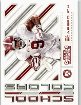 2018 Panini Contenders Draft Picks Bo Scarbrough School Colors #19 Alabama - Image 1 of 2