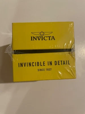 Empty Box Only Invicta Invincible in Detail since 1837 Yellow Watch Holder - Image 1 of 4