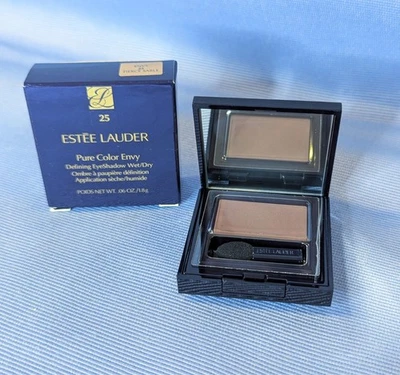 Estee Lauder Pure Color Envy Defining Eyeshadow Wet/Dry 25 FIERCE SABLE NIB - Image 1 of 4