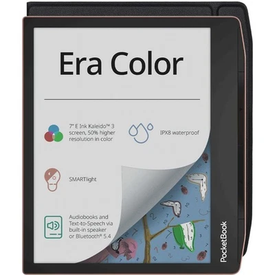 POCKETBOOK ERA COLOR BUNDLE KARL LAGERFELD SUNSET COPPER MOD. PB700K3-L-KL-WW-B  - Immagine 1 di 4