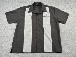 Steady Last Call Shirt Mens Extra Large Grey V8 Rockabilly Retro Made in USA - Picture 1 of 10