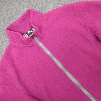 The North Face Summit 系列羊毛夹克粉色 XL 全拉链户外 — 第 1/4 张图片