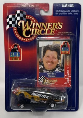 John Force 1998 Elvis Mustang Funny Car Winners Circle 1:64 Foto 1 de 2