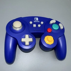 Nintendo Switch Power A Gamecube Wireless Controller For Smash Bros Purple - Picture 1 of 6