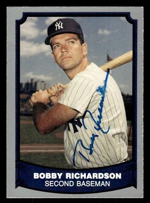 1988 Pacific Legends Baseball #74 Bobby Richardson Signed Auto (no COA) *e1 - Image 1 of 2