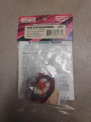 Novak 5477 1S LiPo Booster Module NEW - Image 1 of 2
