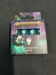 Warhammer Age Of Sigmar Nighthaunt Dice - Picture 1 of 1