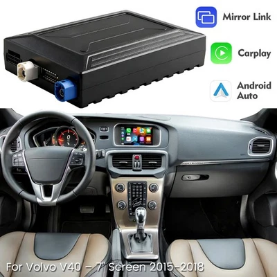 Wireless Carplay Apple ＆ Android Auto Retrofit For Volvo V40 2015-2018 7" screen - Image 1 of 4
