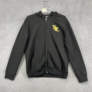 True Religion Full Zip Hoodie Herren Medium schwarz gold großes Logo Sweatshirt - Bild 1 von 16