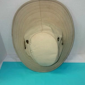 Tilley Hat Endurables LT6 Mens Beige Light Breathable 7 3/8 Lifetime Guarantee - Picture 1 of 7
