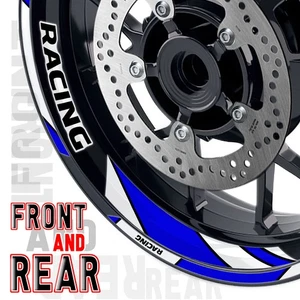 Blue 17 inch GP06 Wheel Sticker For Honda CBR650F CBR650R CBR1000RR - Picture 1 of 11