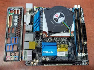 ASRock Z97E-ITX/ac Mini-ITX Motherboard w/ Core i7-4790S 3.20GHz 8GB RAM - Image 1 of 4