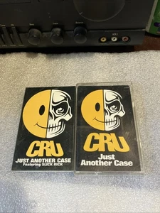 CRU – Just Another Case CASSETTE Lot x2 Slick Rick - Foto 1 di 9