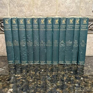 ANTIQUE 1881 THE STUDENT'S HANDY EDITIONS "THE WORKS OF SHAKESPEARE" VOLS I-XII - Picture 1 of 9