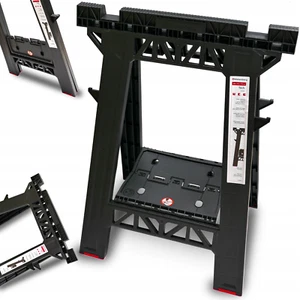 Klappsäge Pferd Bock Doppelpack Paar PRO Ständer Sägebock 350kg Werkbank - Bild 1 von 9