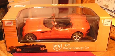 Dodge Concept Car 1997 convertible - Anson Collectibles fundido a presión 1:18 Foto 1 de 4