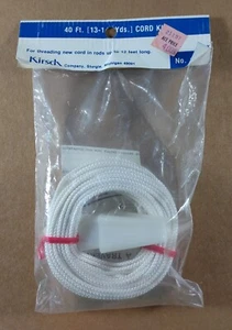 Kirsch Nr. 161 Traverse Rod 40 Fuß Schnur Kit für Ruten bis zu 12 Fuß lang Neu aus altem Lagerbestand Neu - Bild 1 von 2