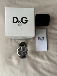 Men’s D&G Watch - D And G Black Silver  - Picture 1 of 9