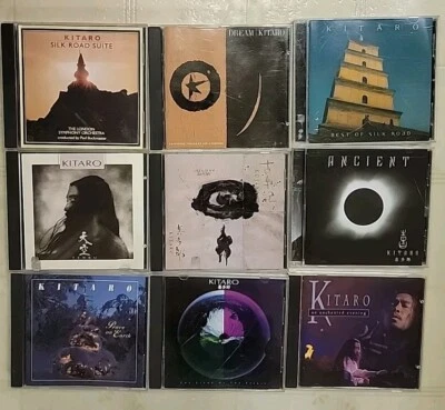 KITARO Lot Of 10 CD's See All Photos For Selections And Titles  Foto 1 de 4