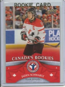 2012-13 Upper Deck UD Jaden Schwartz Rookie Card RC #1 National Hockey Card Day - Picture 1 of 1