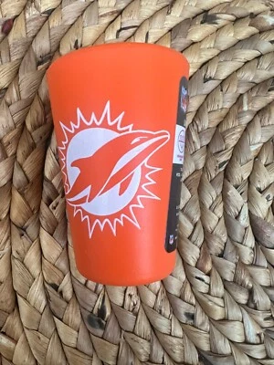 WinCraft迈阿密海豚1.5盎司 硅胶射击玻璃红色 — 第 1/4 张图片